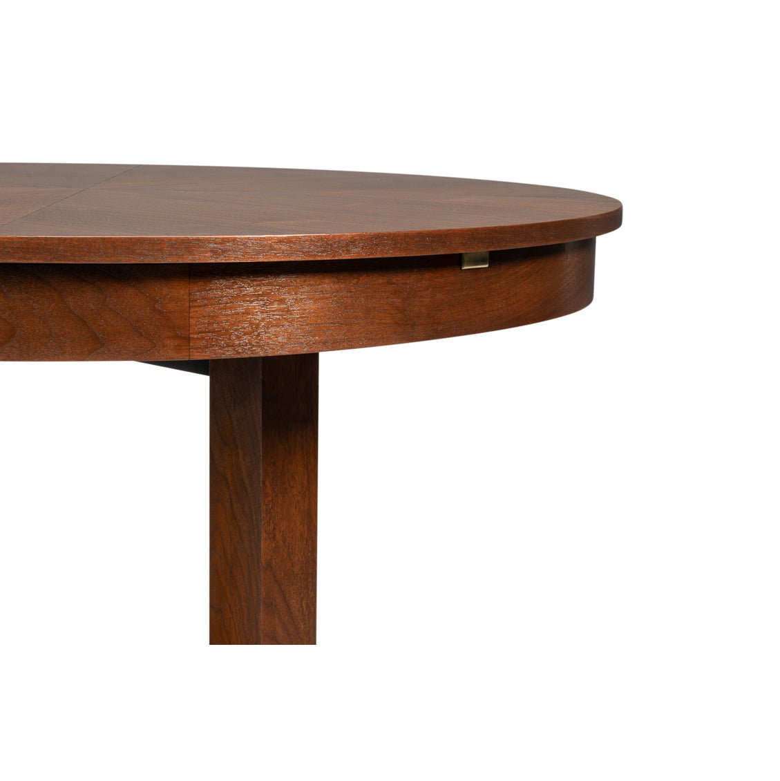 Small Walnut Jupe Dining Table - English Georgian America