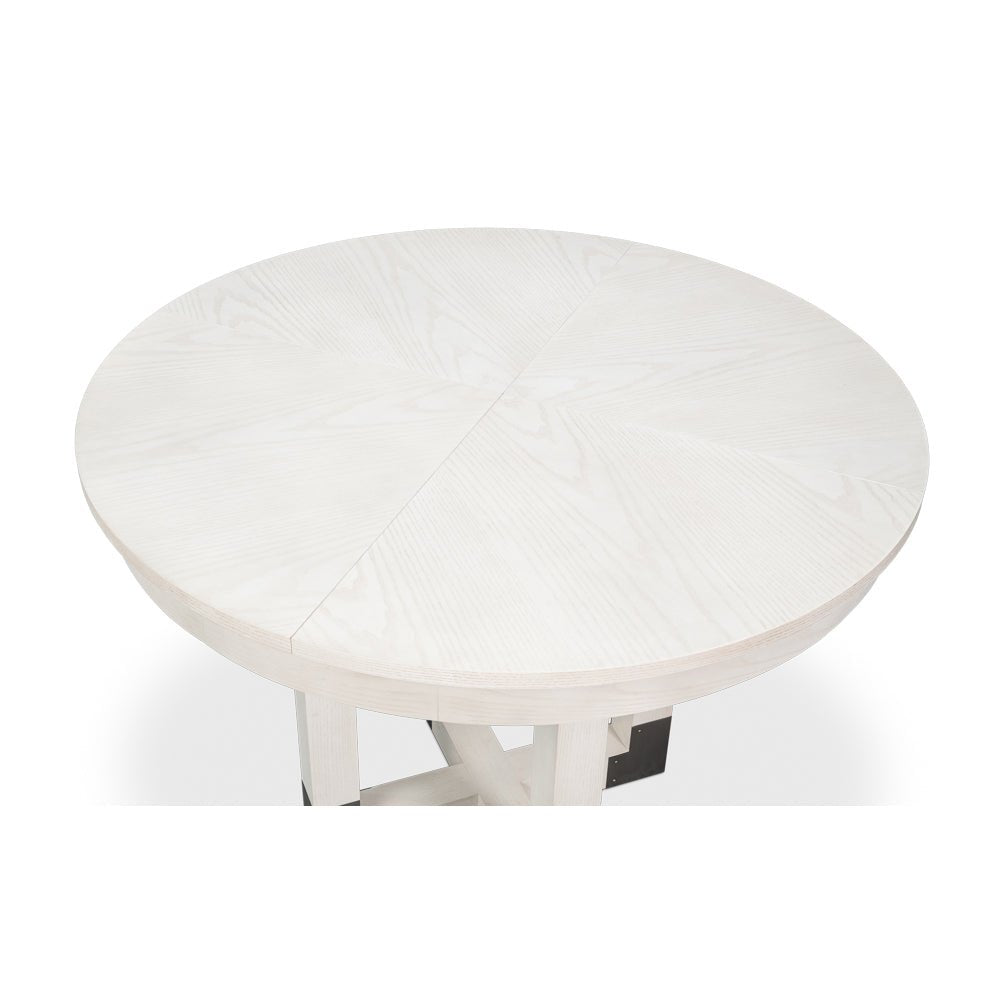 Small White Jupe Dining Table - English Georgian America