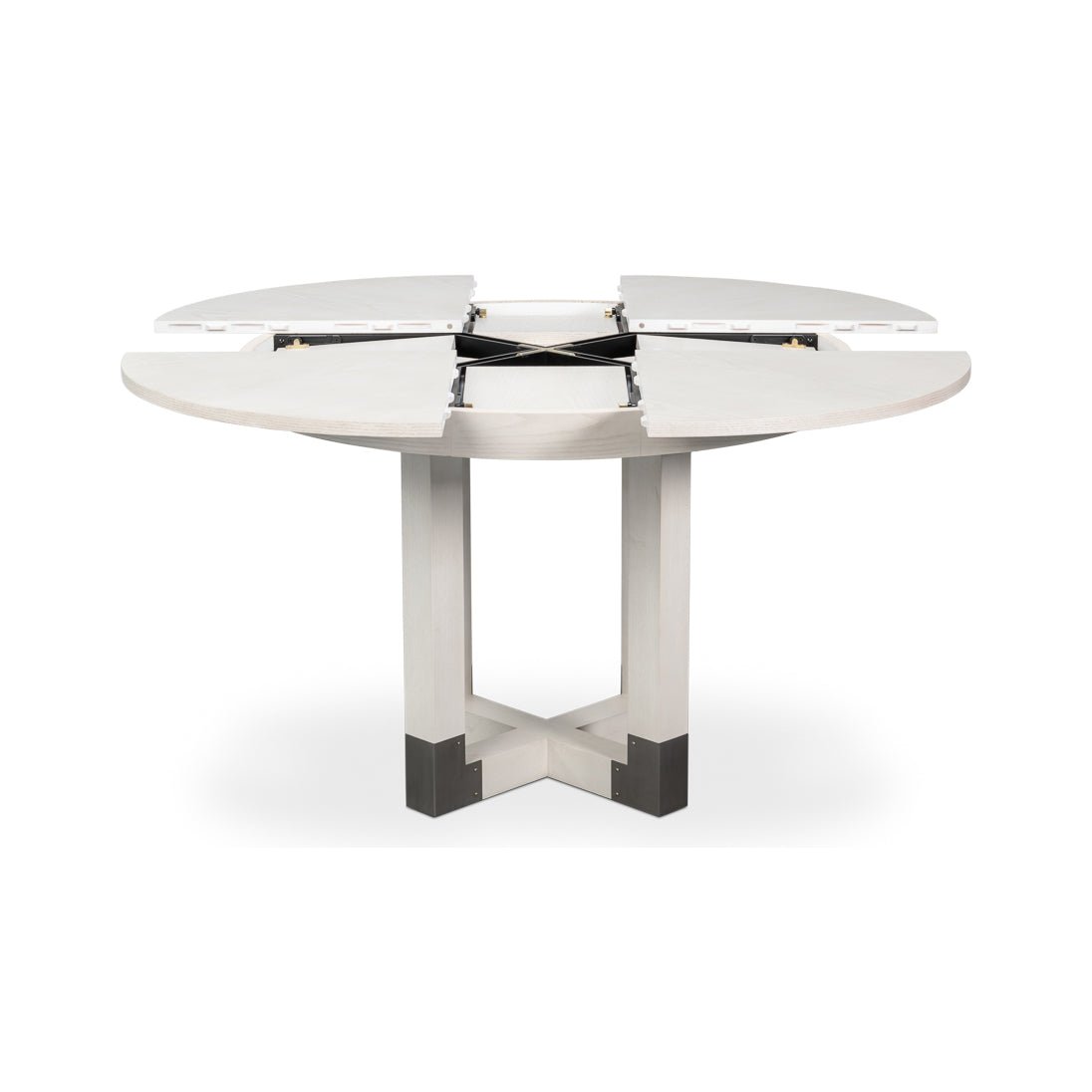 Small White Jupe Dining Table - English Georgian America