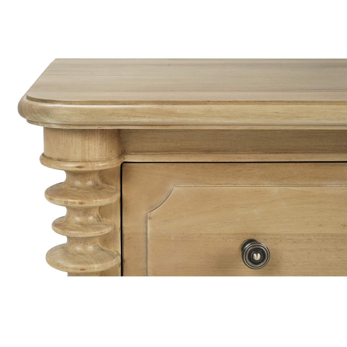 Spool - Turned Three - Drawer Chest - English Georgian America