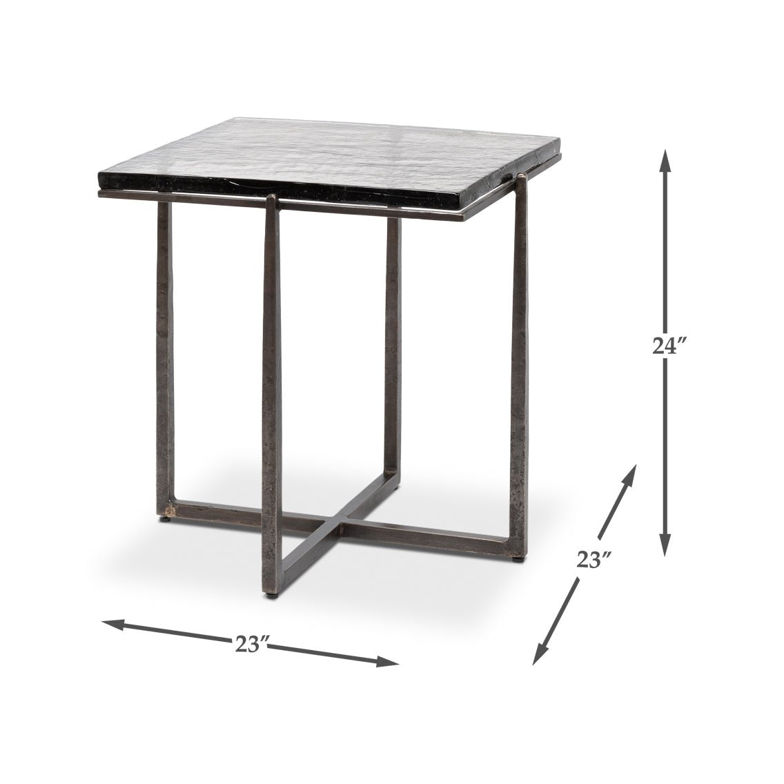 Square Contemporary End Table - English Georgian America