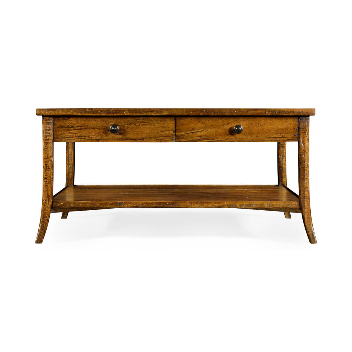 Square Country Coffee Table - English Georgian America