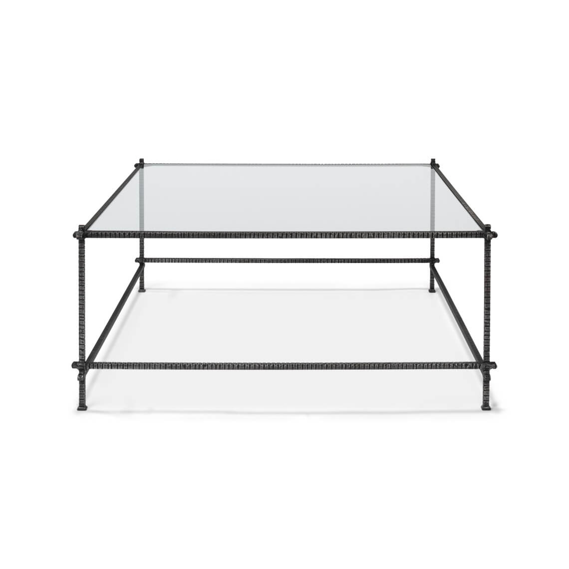 Square Industrial Coffee Table - English Georgian America