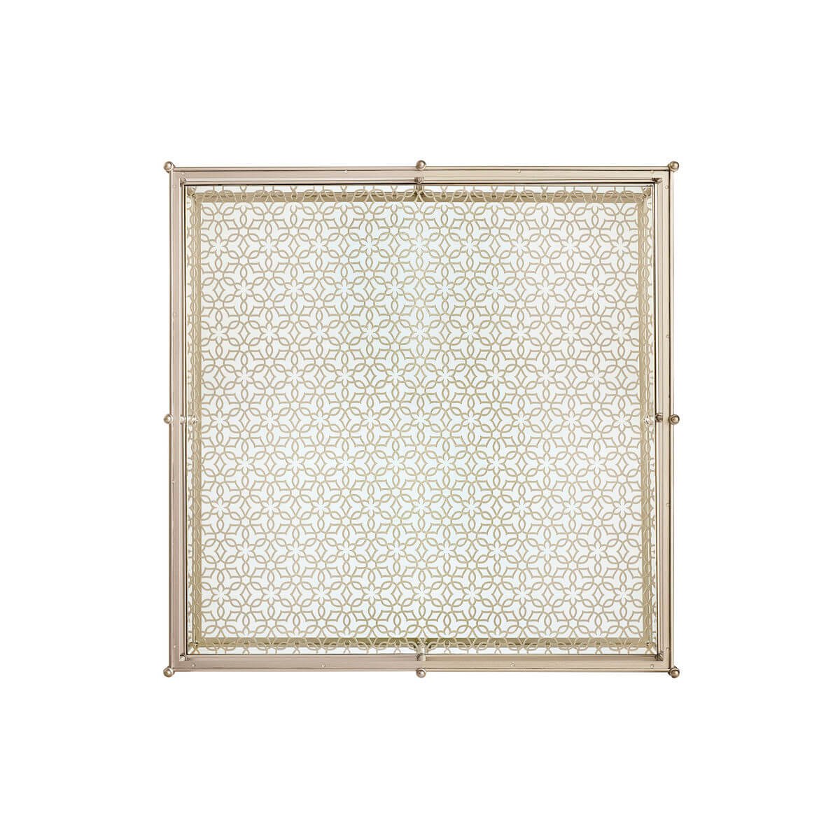 Square Luxury Modern Coffee Table - English Georgian America