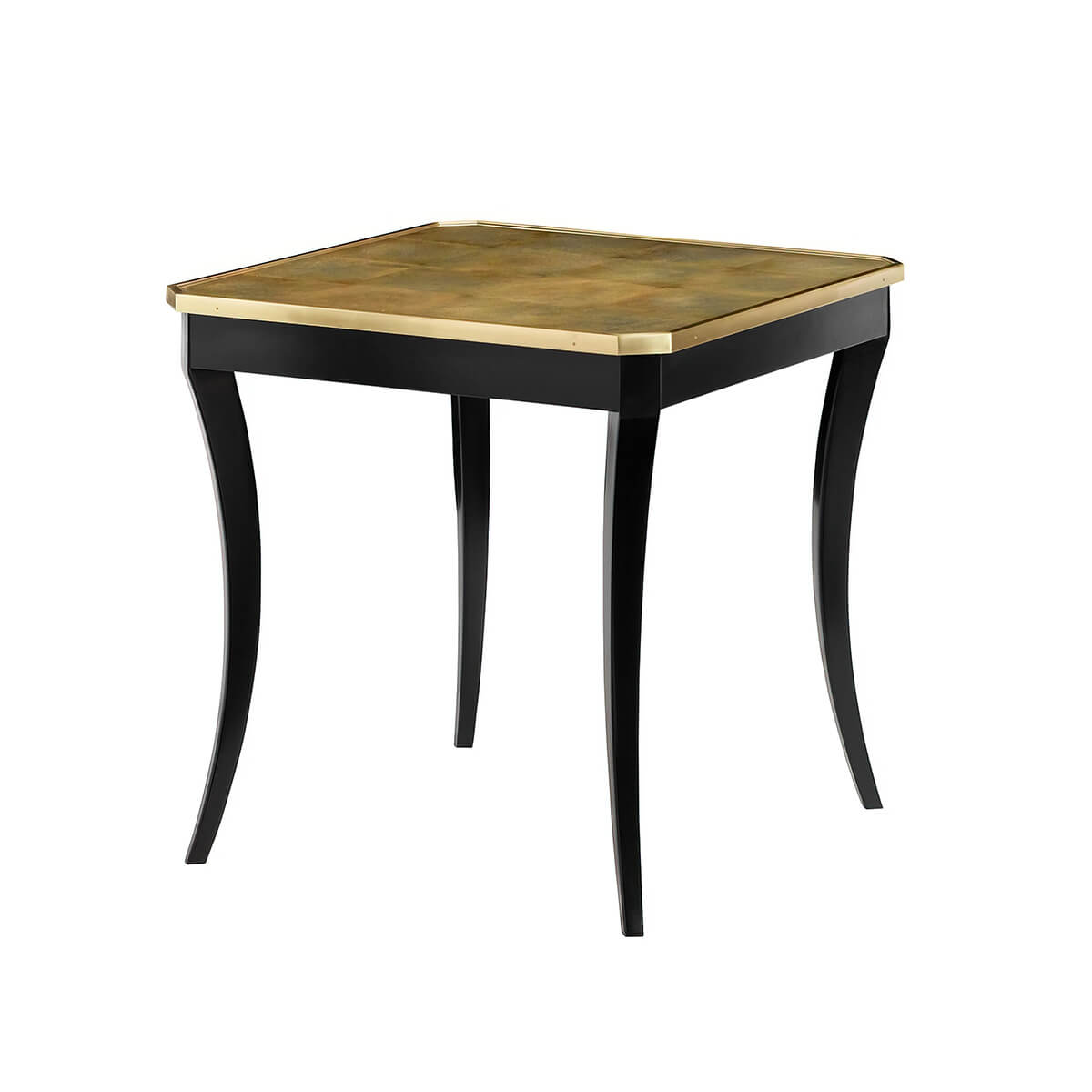 Square Mid Century End Table - English Georgian America