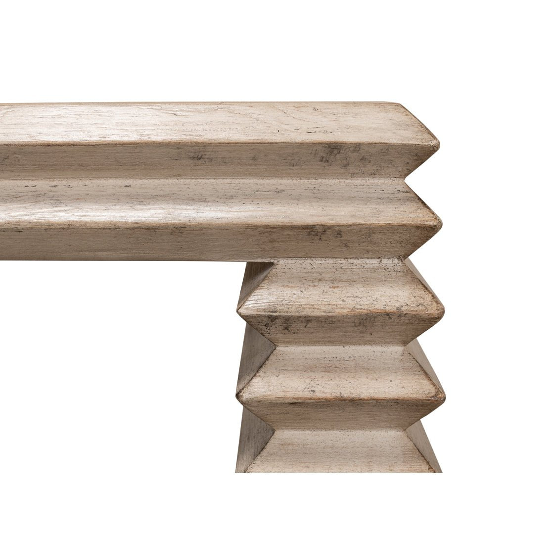 Stone Gray Stacked Side Table - English Georgian America