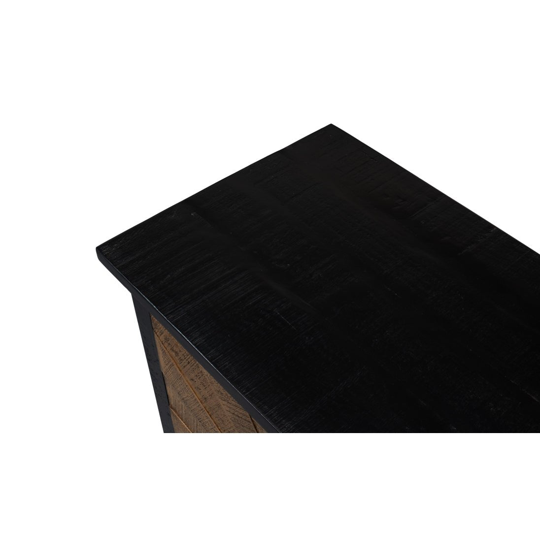 Sunburst Wood Cabinet - English Georgian America