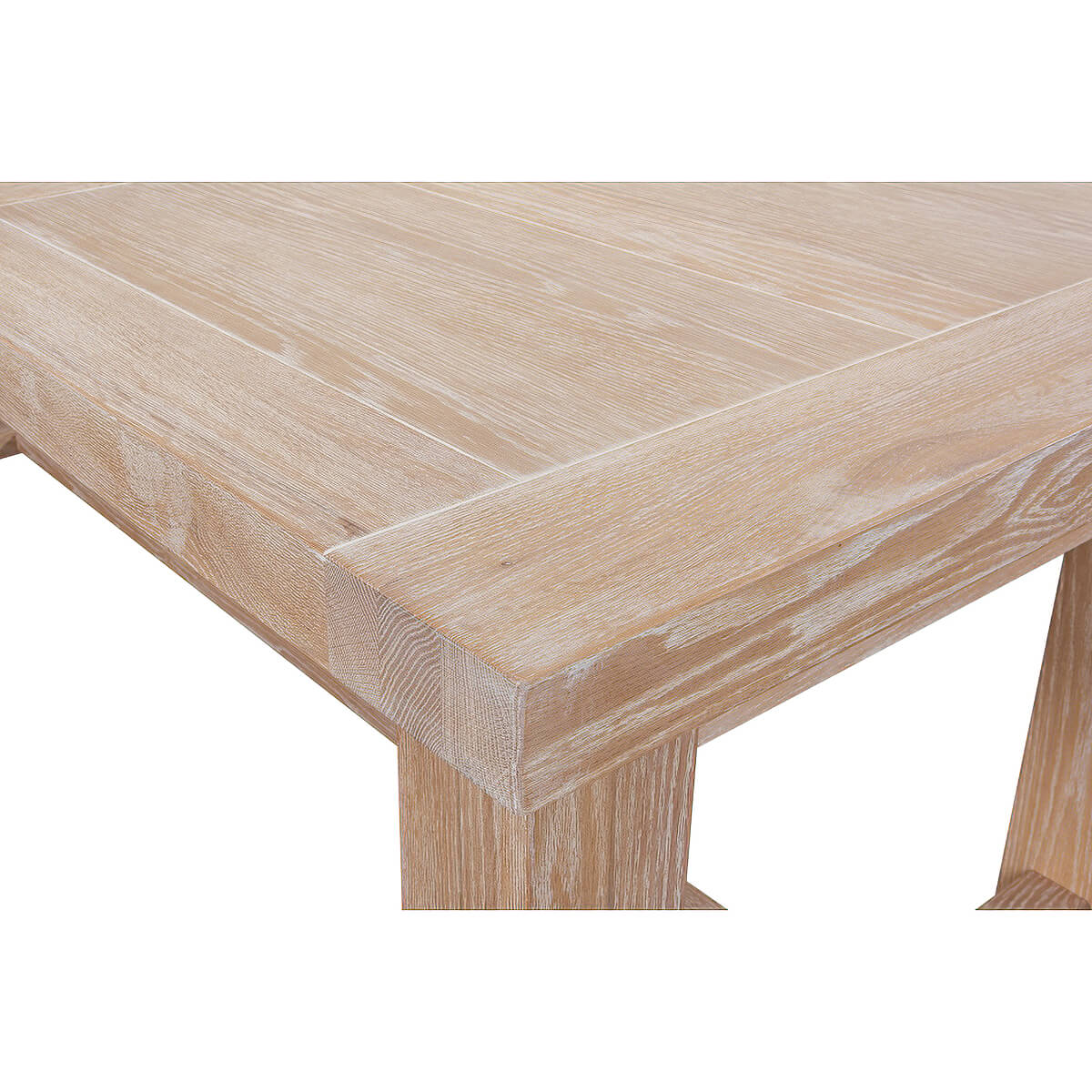 Swedish Modern Oak Extension Dining Table - English Georgian America