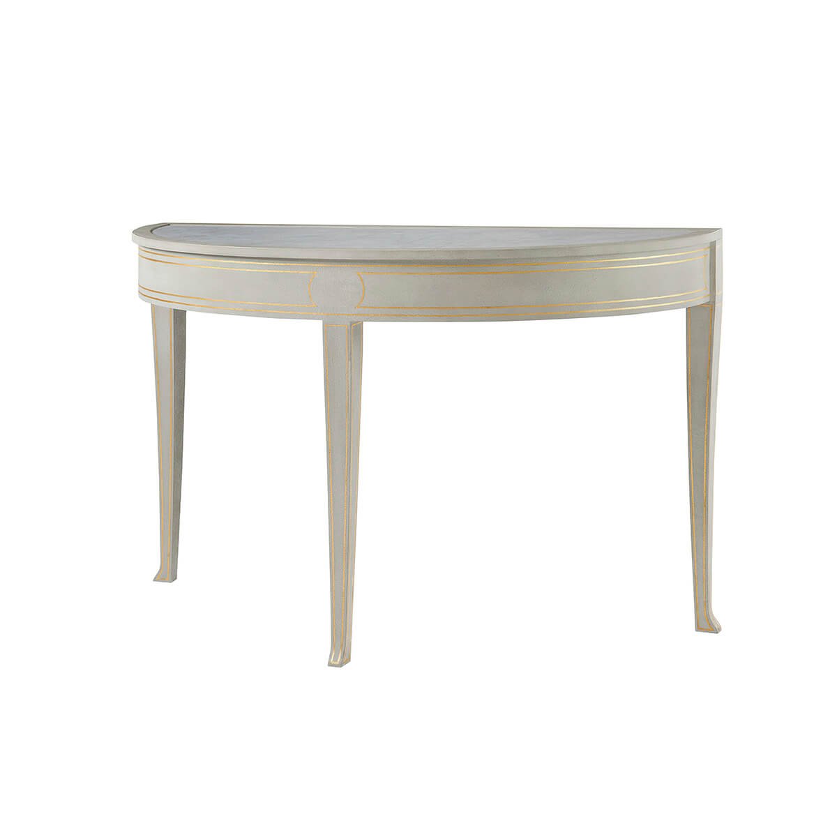 Swedish Painted Console Table - English Georgian America