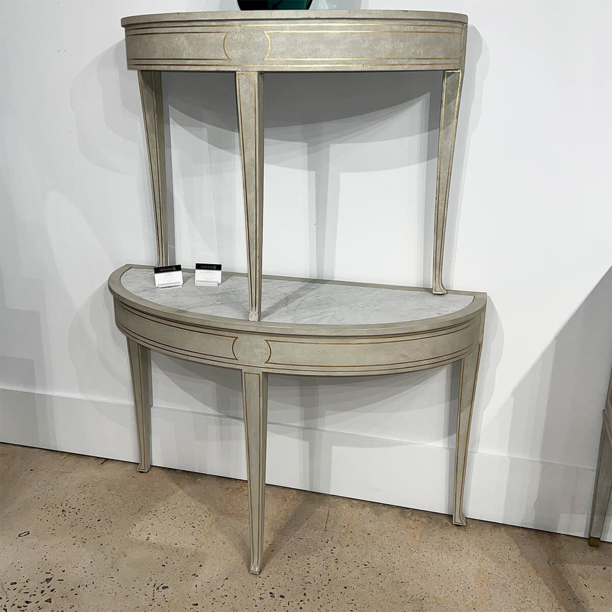 Swedish Painted Console Table - English Georgian America