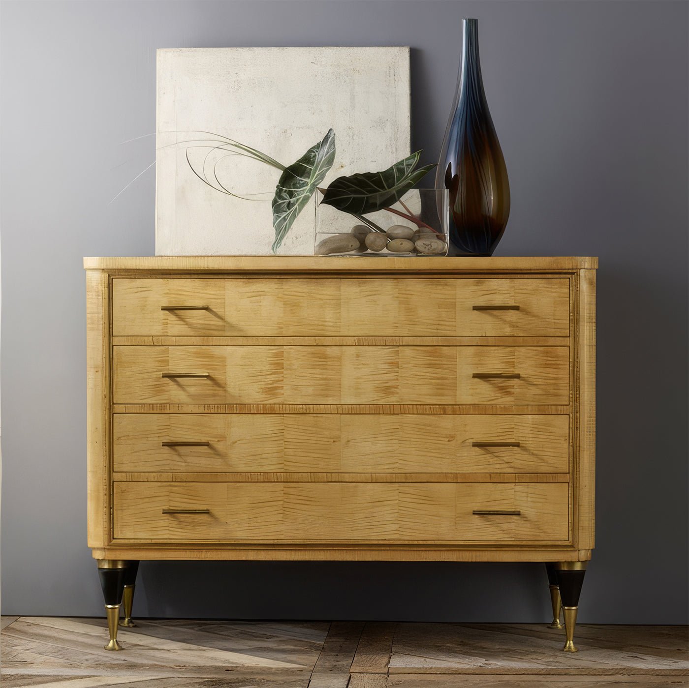 Sycamore Mid Century Commode - English Georgian America