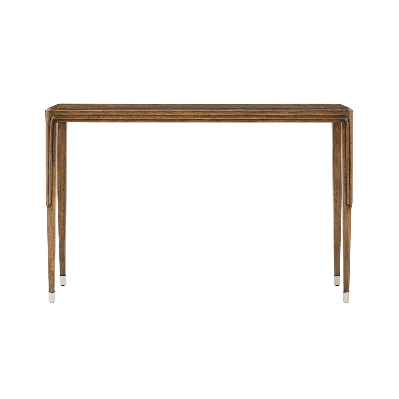 Walnut Art Deco Console Table