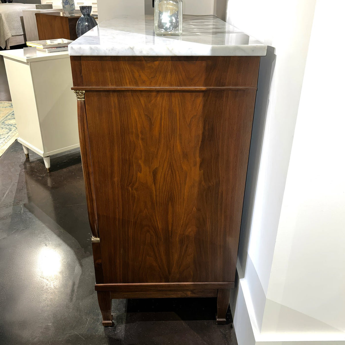 Tall Empire Chest of Drawers - English Georgian America