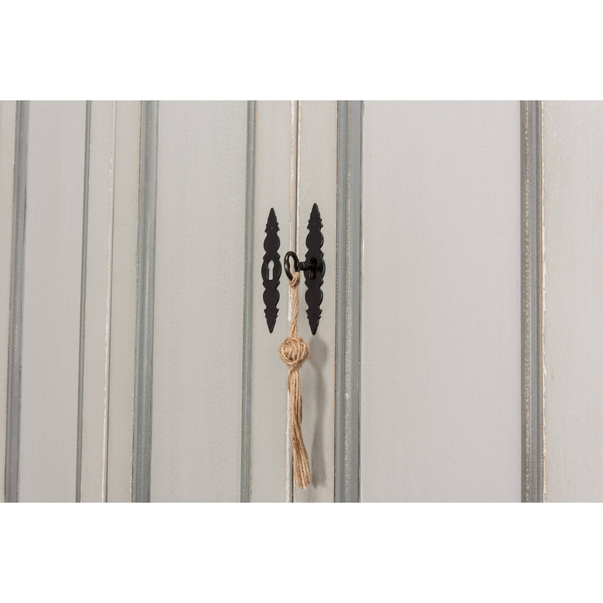 Tall Provincial Painted Cabinet - English Georgian America