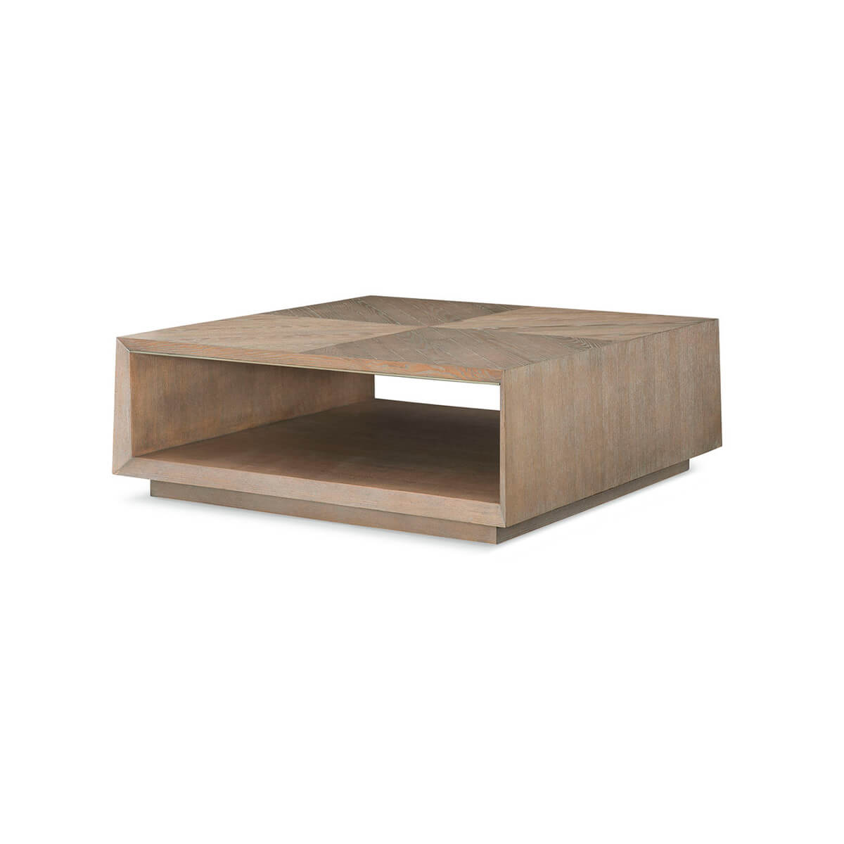 Tapered Ash Modern Coffee Table - English Georgian America