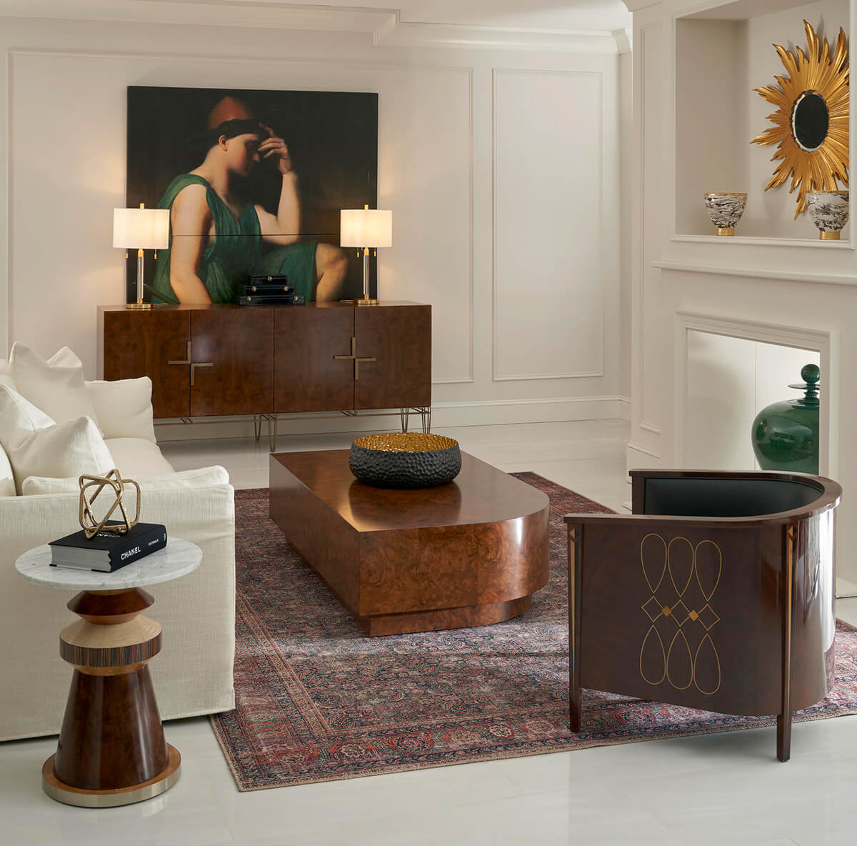 The Eclectic Accent Table - English Georgian America