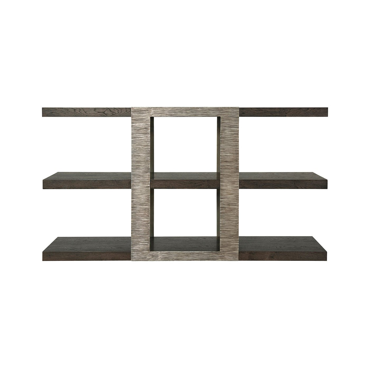 Three Tier Modern Industrial Console Table - English Georgian America