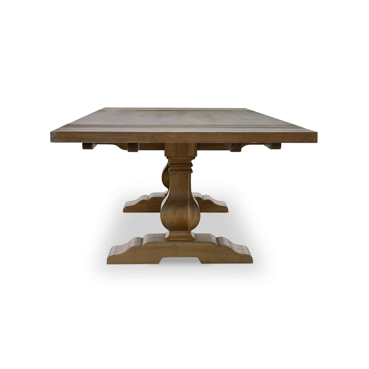 Timeless Extendable Trestle Dining Table - English Georgian America