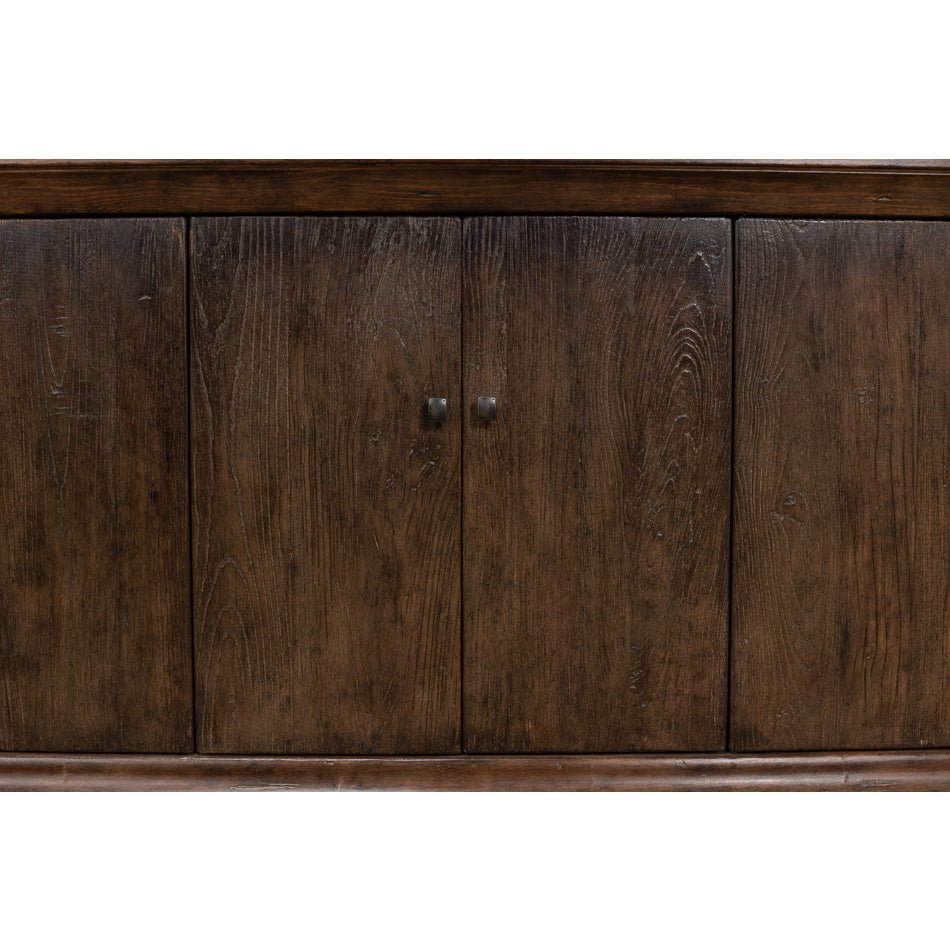 Toasted Brown Provincial Sideboard - English Georgian America