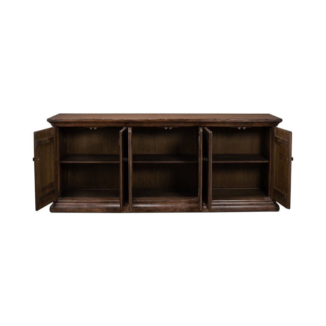 Toasted Brown Provincial Sideboard - English Georgian America