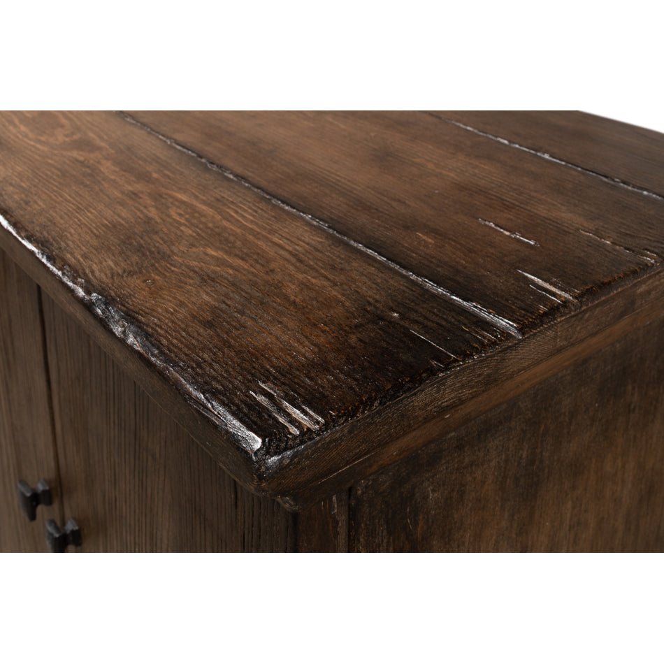 Toasted Brown Provincial Sideboard - English Georgian America