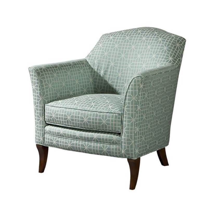 Traditional Arch Back Armchair - English Georgian America