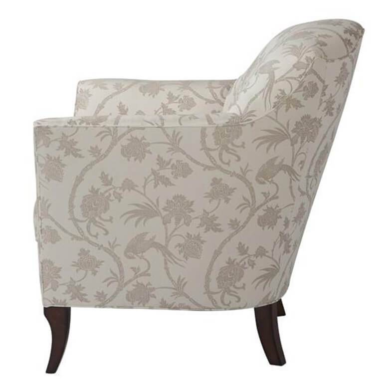 Traditional Arch Back Armchair - English Georgian America