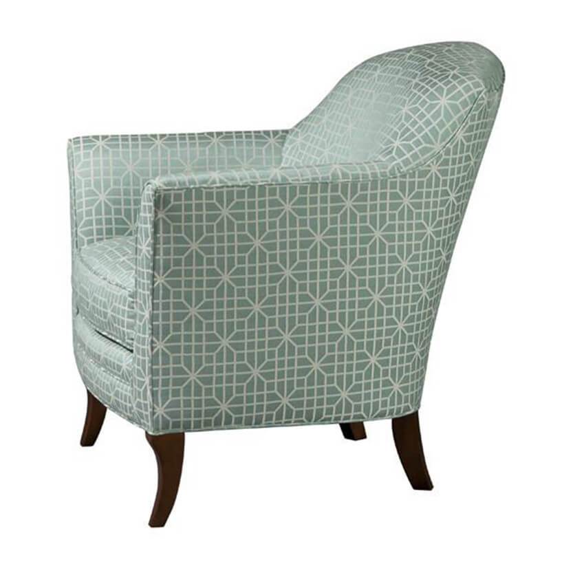 Traditional Arch Back Armchair - English Georgian America