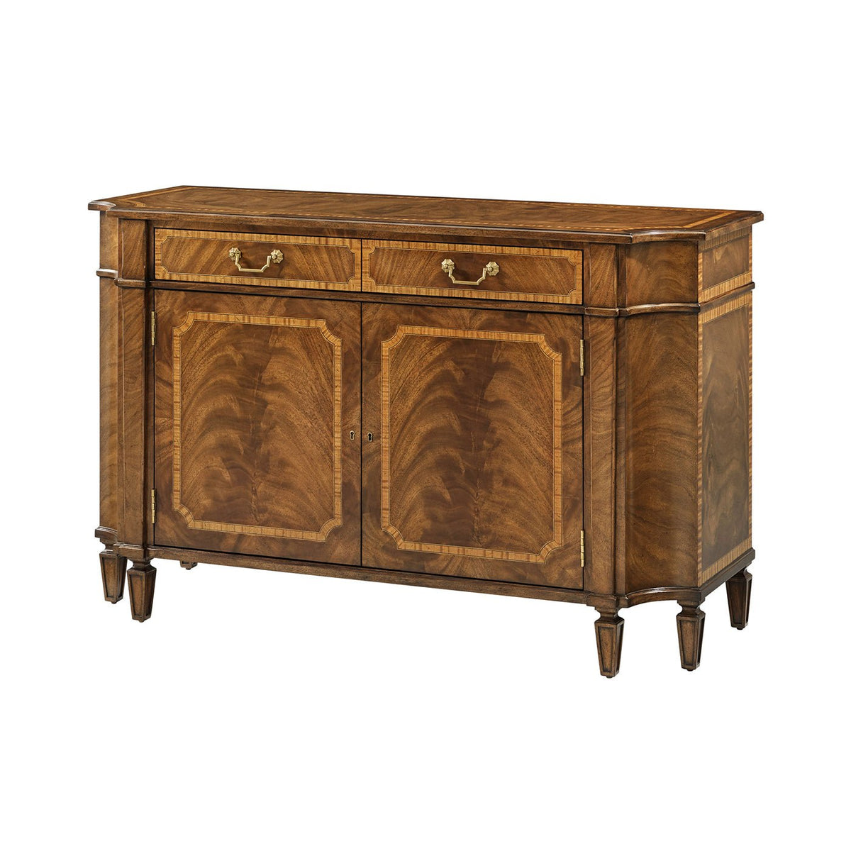Traditional English Small Sideboard - English Georgian America