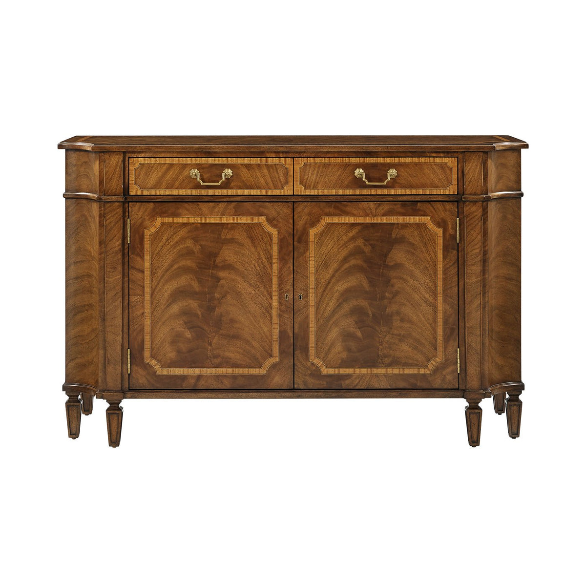 Traditional English Small Sideboard - English Georgian America