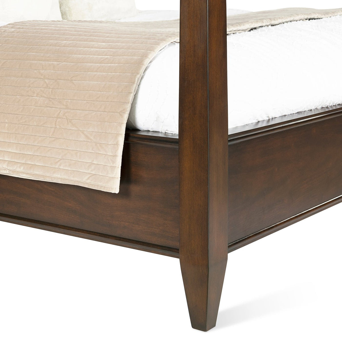 Traditional King Poster Bed - English Georgian America