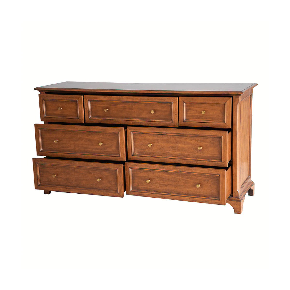 Traditional Long Dresser - English Georgian America