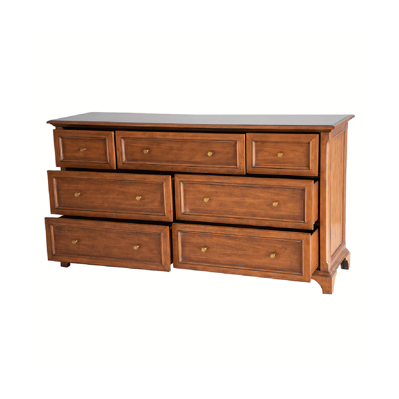 Traditional Long Dresser - English Georgian America