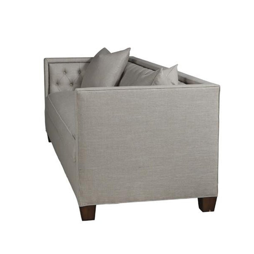 Transitional Tufted Sofa - English Georgian America