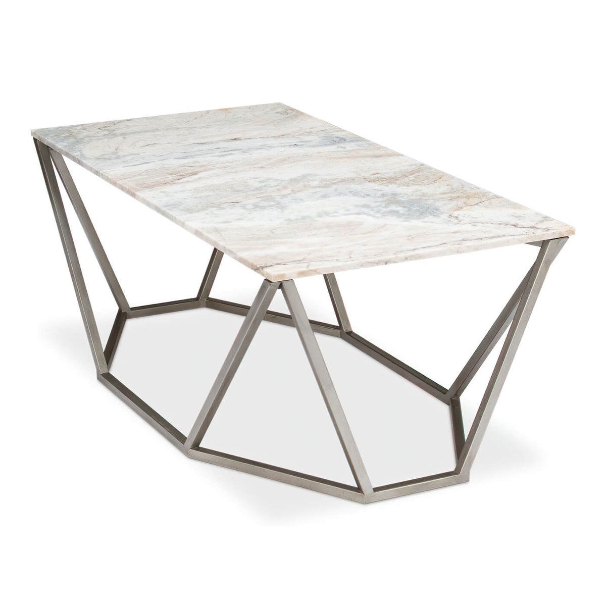 Trapezoid Modern Coffee Table - English Georgian America