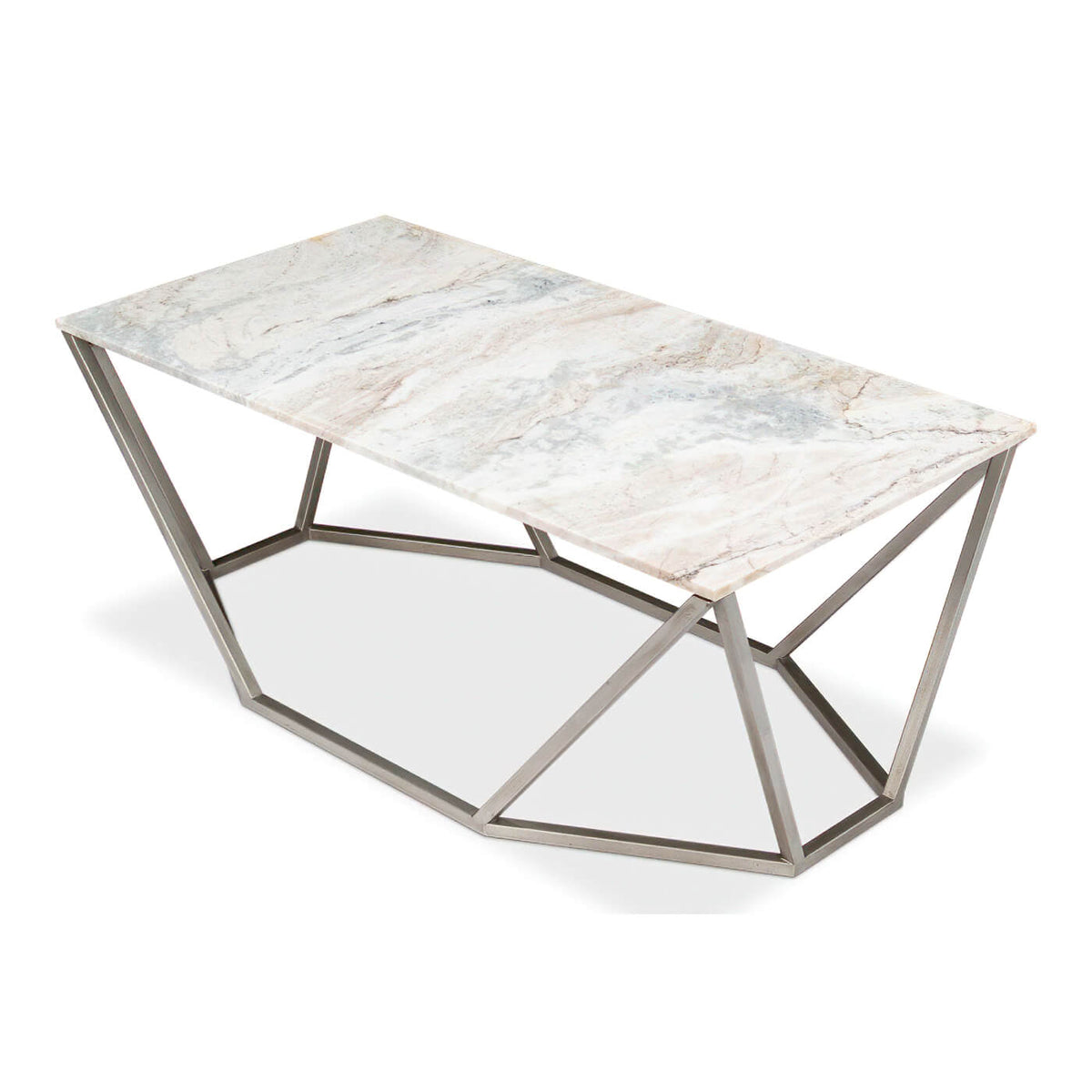 Trapezoid Modern Coffee Table - English Georgian America
