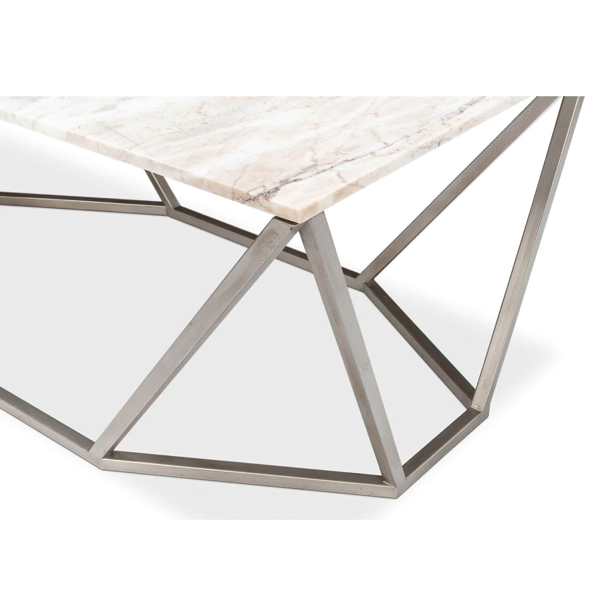 Trapezoid Modern Coffee Table - English Georgian America