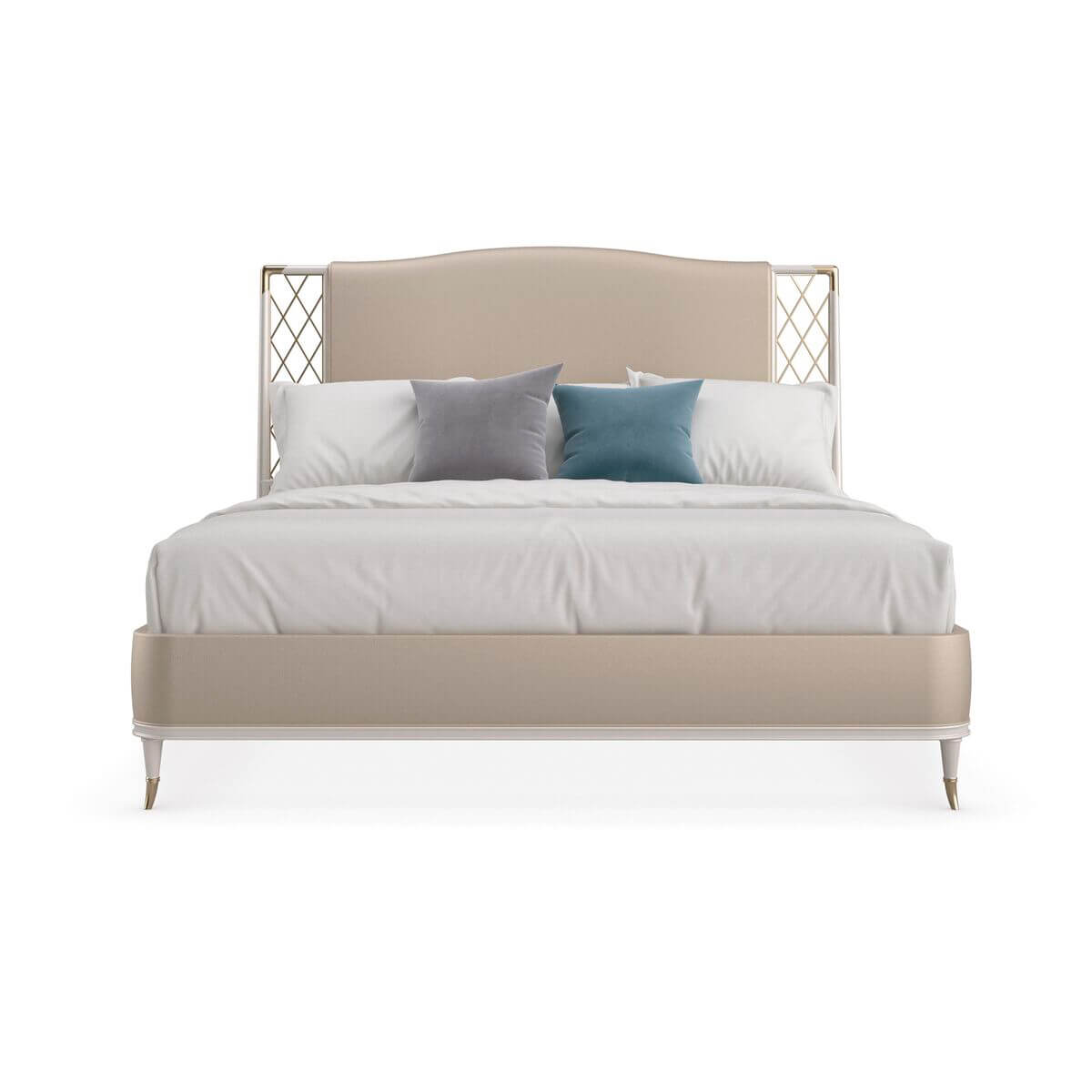 Trellis Modern King Bed - English Georgian America