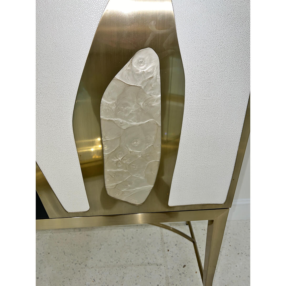 Truffles Mid Century Bar Cabinet - English Georgian America