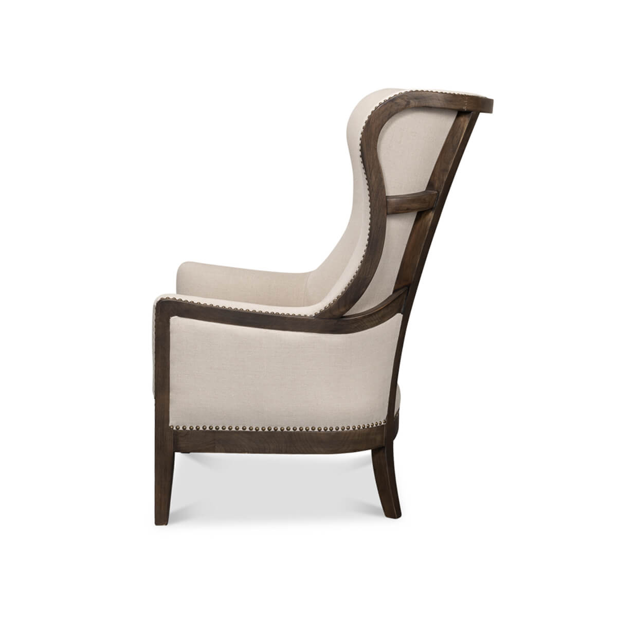 Updated Modern Classic Wingchair - English Georgian America