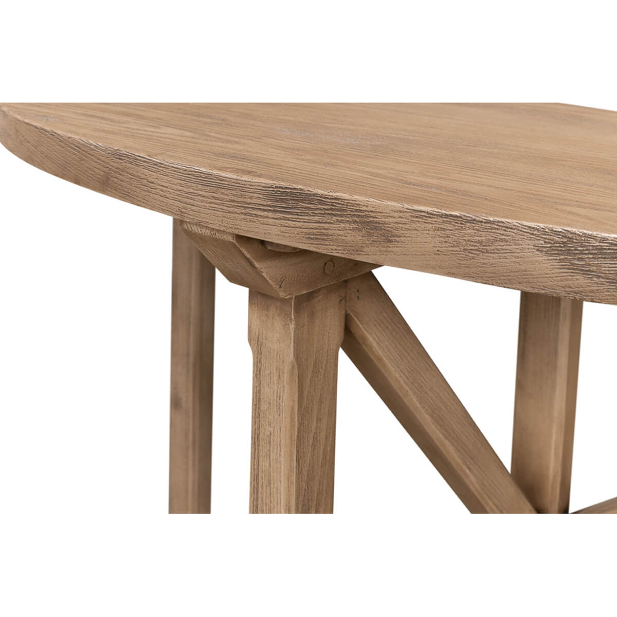 Vineyard Demilune Console Table - English Georgian America