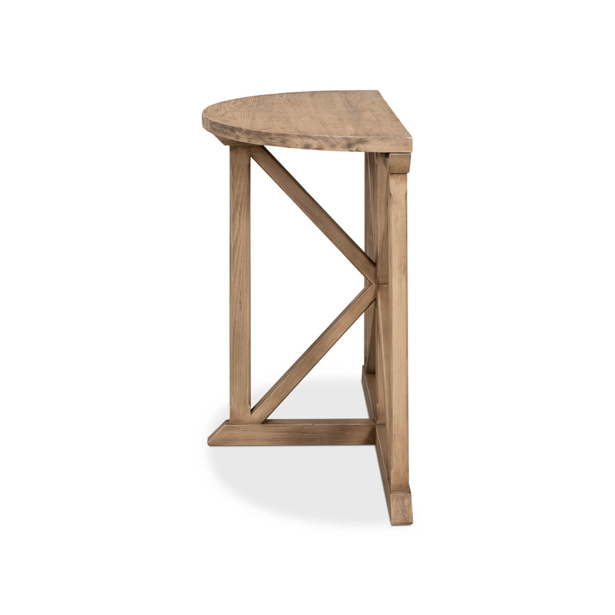 Vineyard Demilune Console Table - English Georgian America