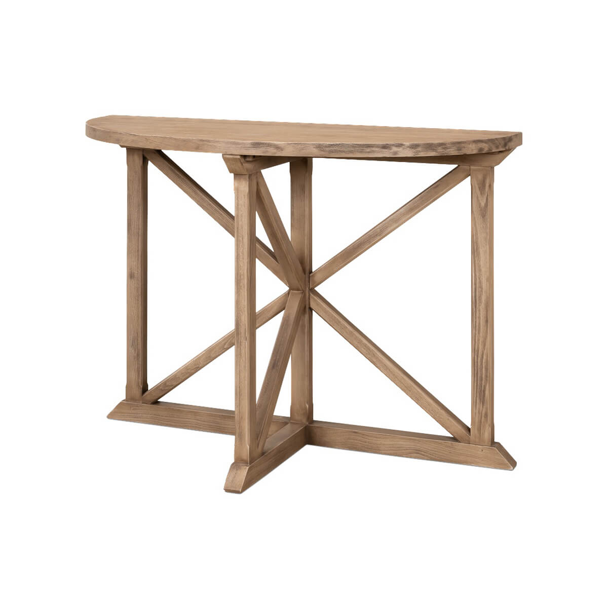 Vineyard Demilune Console Table - English Georgian America