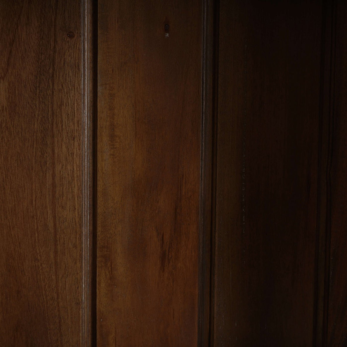 Vintage Black Display Cabinet - English Georgian America