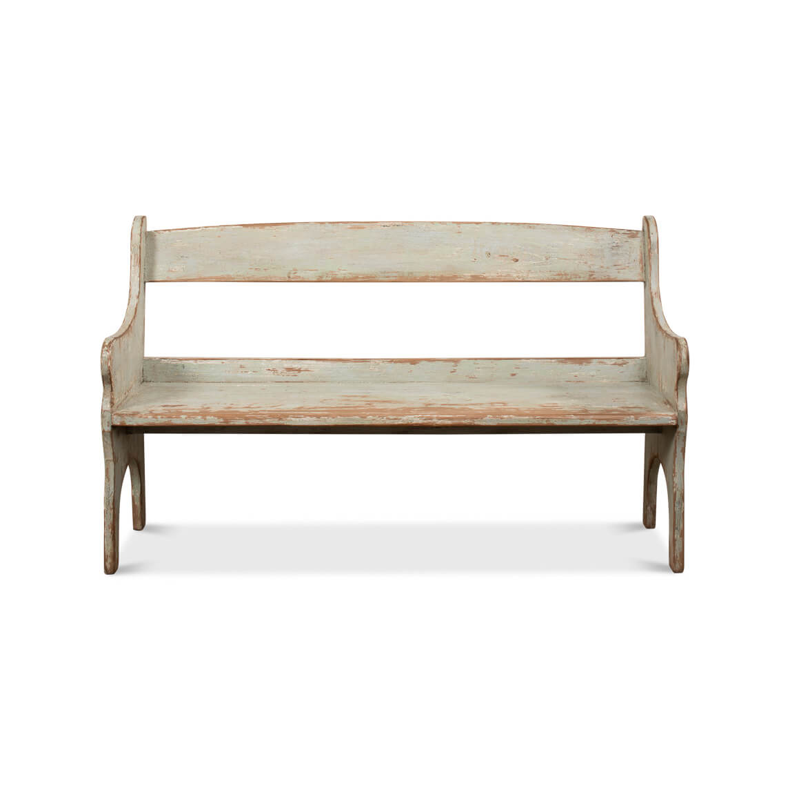 Vintage Farmhouse Bench - English Georgian America