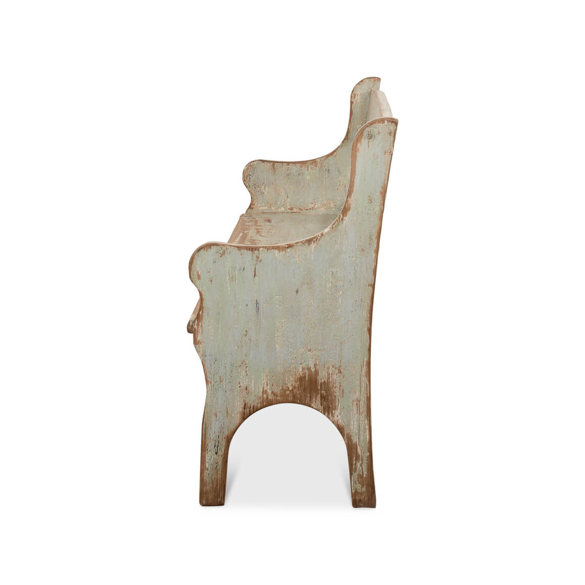 Vintage Farmhouse Bench - English Georgian America