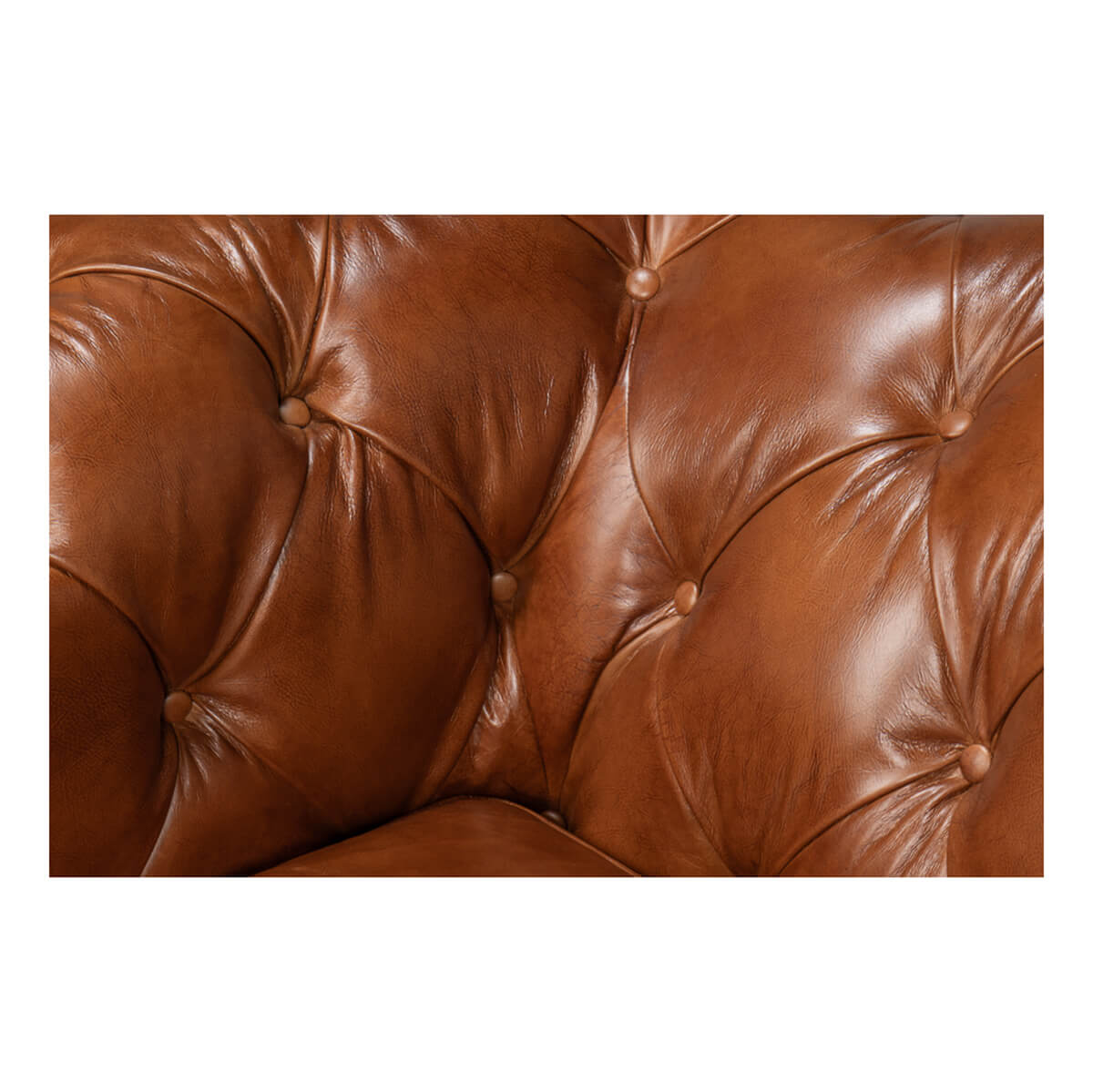 Vintage Style Classic Chesterfield Sofa - English Georgian America