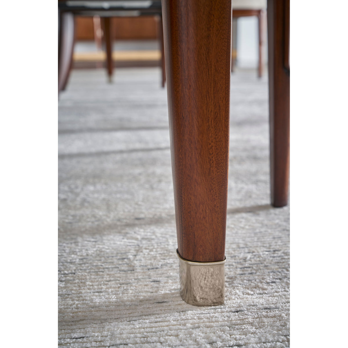 Walnut Art Deco Extension Dining Table - English Georgian America