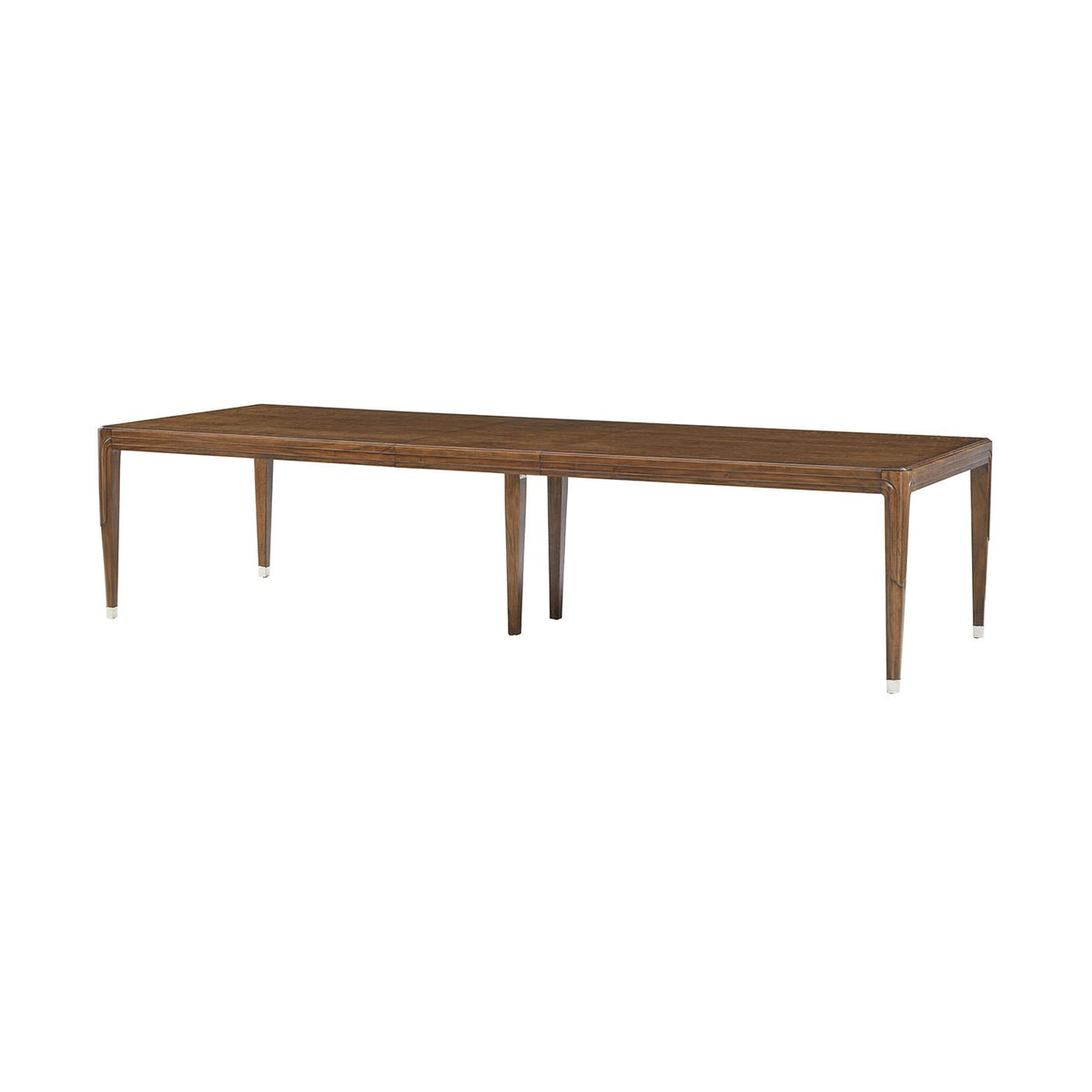 Walnut Art Deco Extension Dining Table - English Georgian America