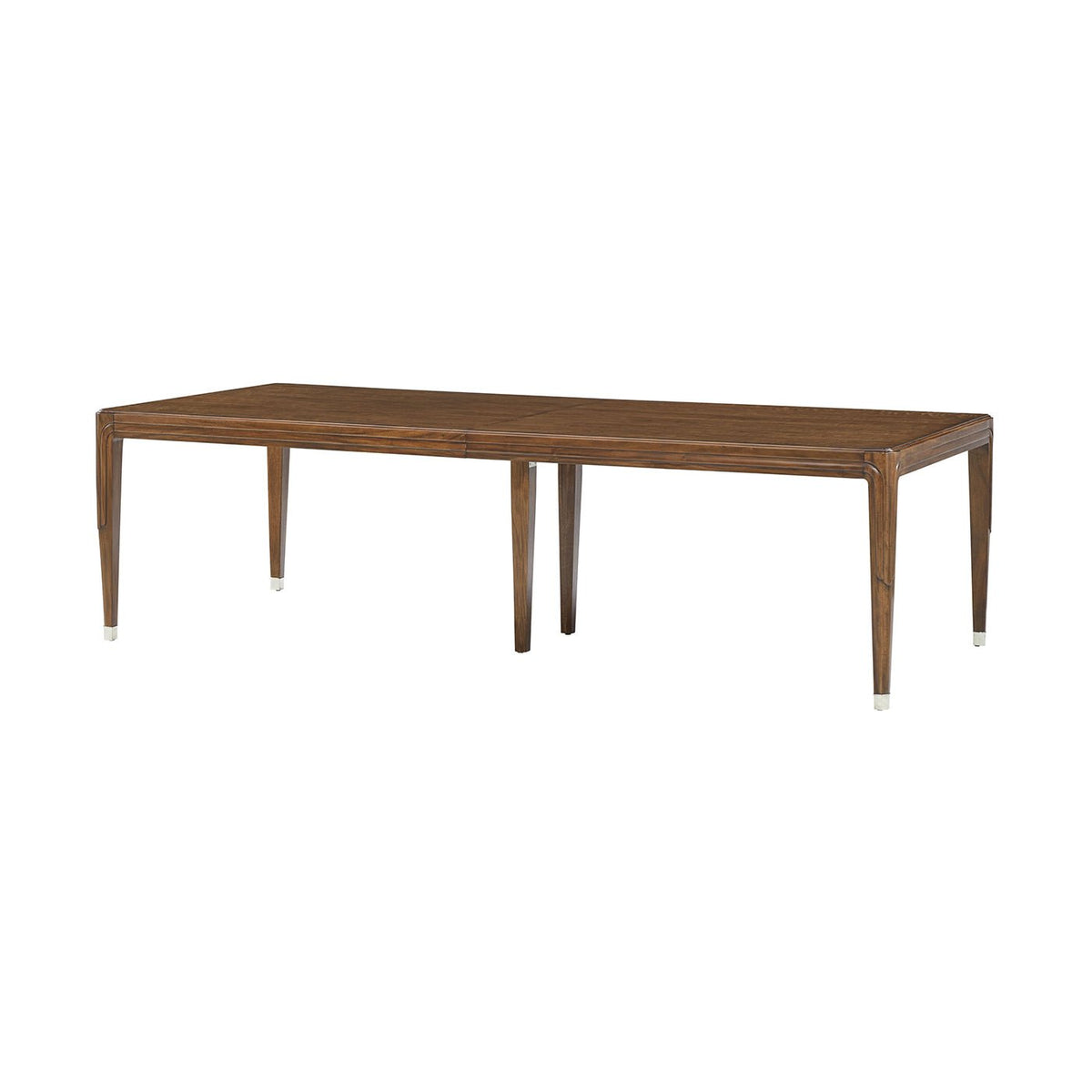 Walnut Art Deco Extension Dining Table - English Georgian America